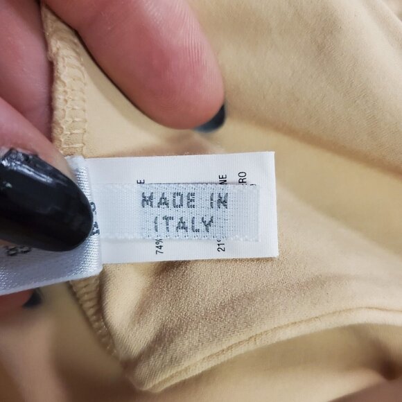 La Perla Womens Open Back Thong Bodysuit Size 34 Tan Shapewear Stretch Neutral - Picture 7 of 15